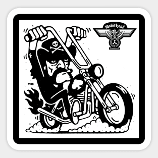 MOTORHEAD IN BLACK AND WHITE STYLE Sticker